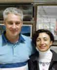 Яблоковы Артем и Людмила  Артем - мастер спорта СССР по парусному спорту. Почетные друзья клуба. Лавка Яхтсмена